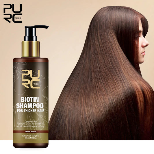 Biotin Hair Growth Shampoo - Anti-Hair Loss Argan Oil Treatment - ZOOMNSTORE