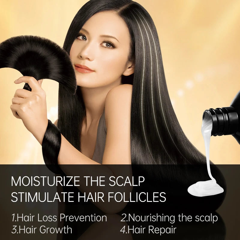 Biotin Hair Growth Shampoo - Anti-Hair Loss Argan Oil Treatment - ZOOMNSTORE