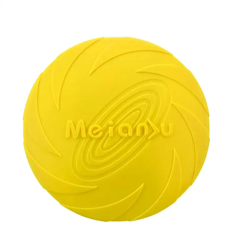 OUZEY Bite Resistant Dog Flying Disc - Interactive Training Toy for Pets - ZOOMNSTORE
