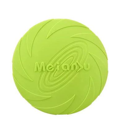 OUZEY Bite Resistant Dog Flying Disc - Interactive Training Toy for Pets - ZOOMNSTORE