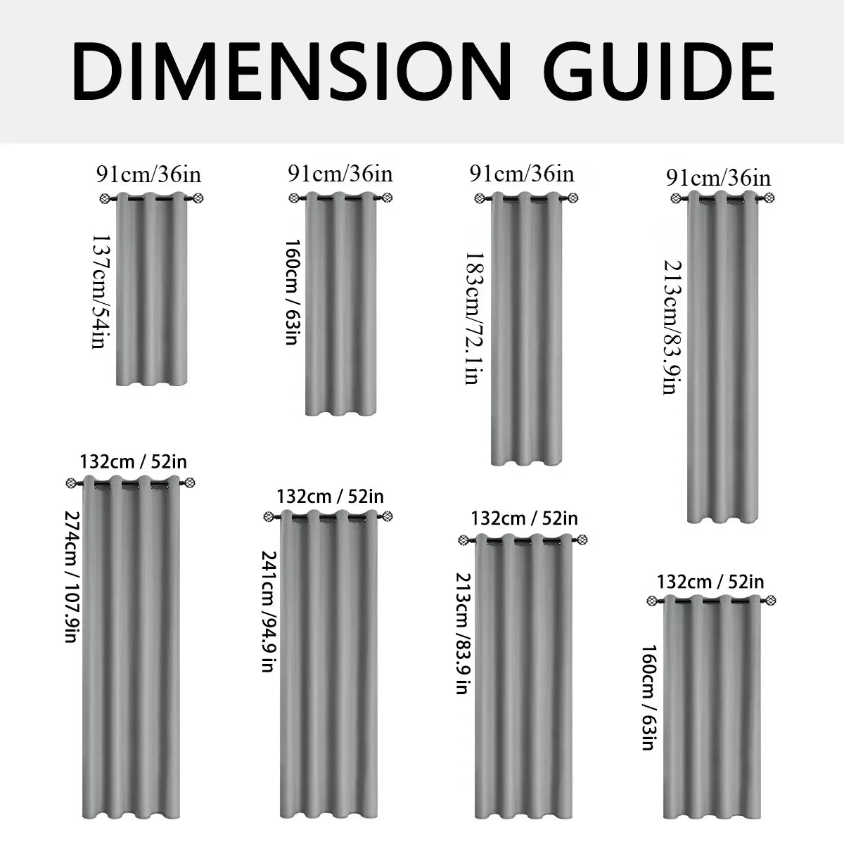 2pcs Modern 100% Blackout Curtain with Coated Lining, Curains for Bedroom, Living Room, Dining Room, Bathroom, Home Decor - ZOOMNSTORE