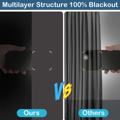Blackout Window Curtain - UV Blocking Portable Sunshade with Suction Cups - ZOOMNSTORE