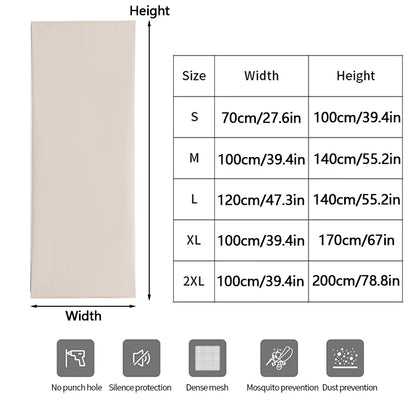 Blackout Curtain - Self-Adhesive Insulation Sunshade for Bedroom  Balcony Privacy - ZOOMNSTORE