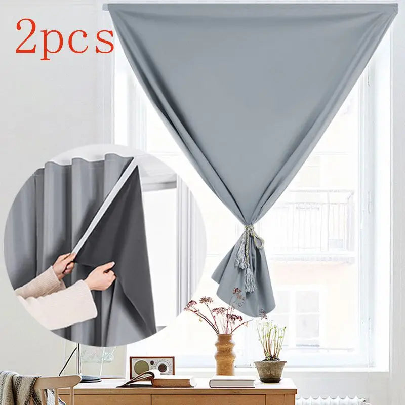 Blackout Curtain - Self-Adhesive Insulation Sunshade for Bedroom  Balcony Privacy - ZOOMNSTORE