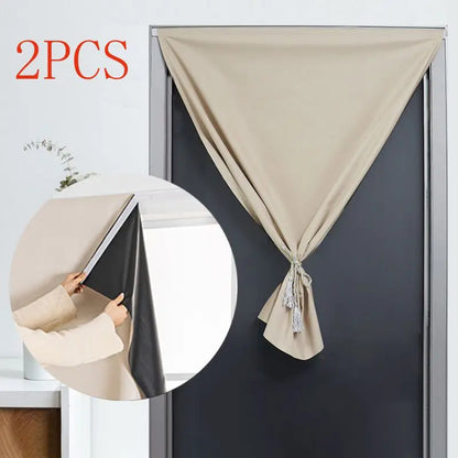 Blackout Curtain - Self-Adhesive Insulation Sunshade for Bedroom  Balcony Privacy - ZOOMNSTORE