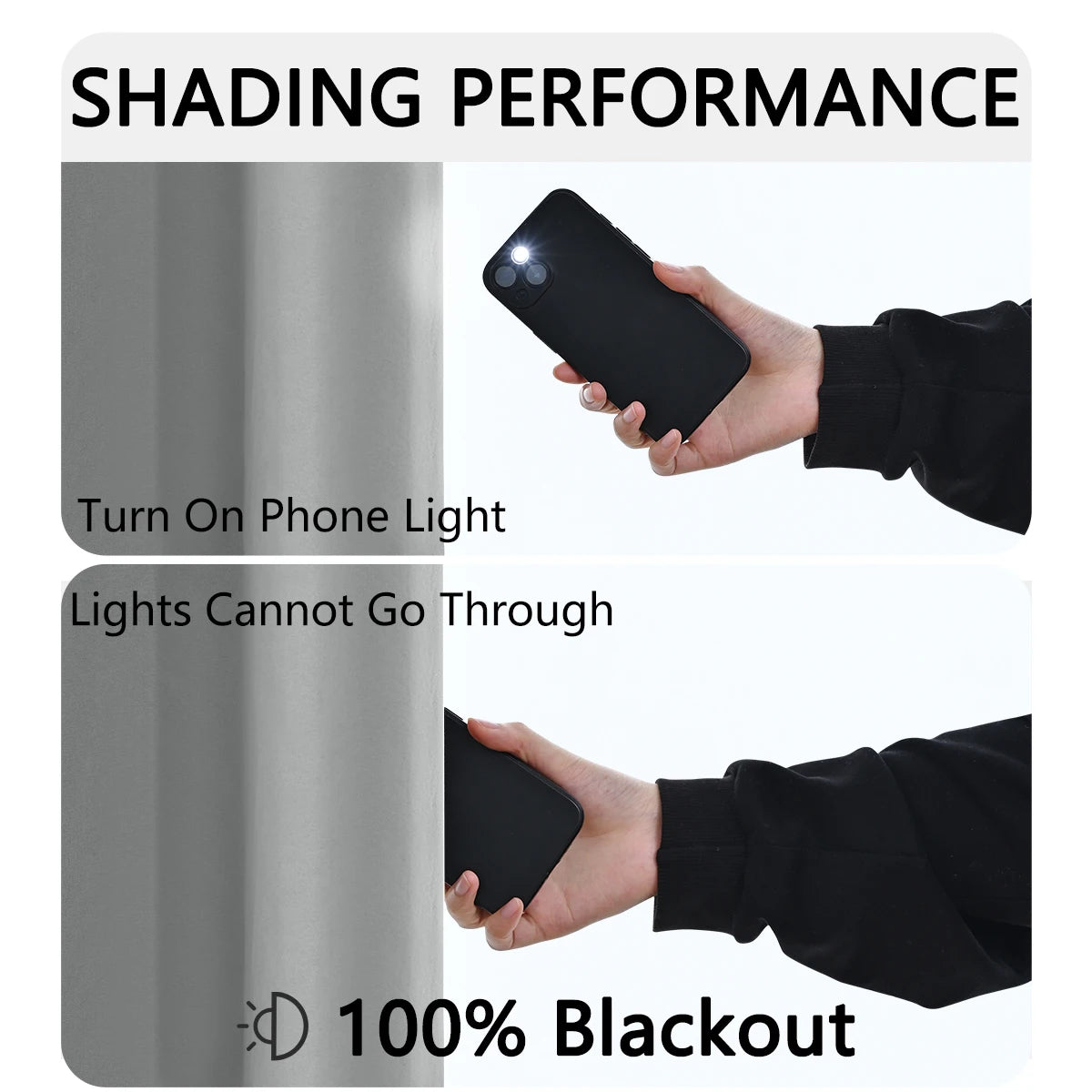Blackout Curtains - 100 Light Blocking Solid Color for Bedroom  Living Room - ZOOMNSTORE