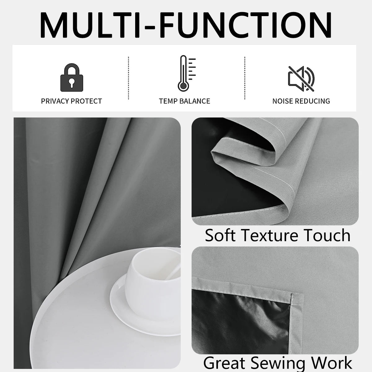 Blackout Curtains - 100 Light Blocking Solid Color for Bedroom  Living Room - ZOOMNSTORE