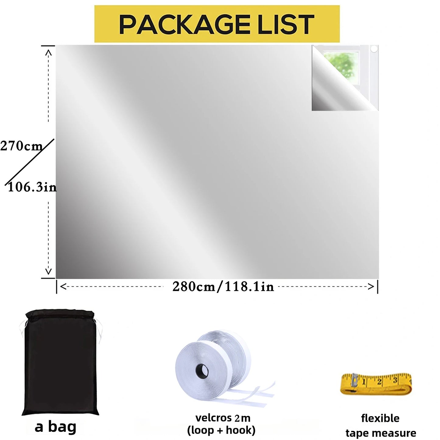 Blackout Window Film - Dark Privacy Tint for Home  Bedroom UV Sunshade - ZOOMNSTORE