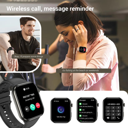 Blackview R60 Smartwatch - 196 AMOLED Fitness Watch with Bluetooth Call  Health Monitoring - ZOOMNSTORE