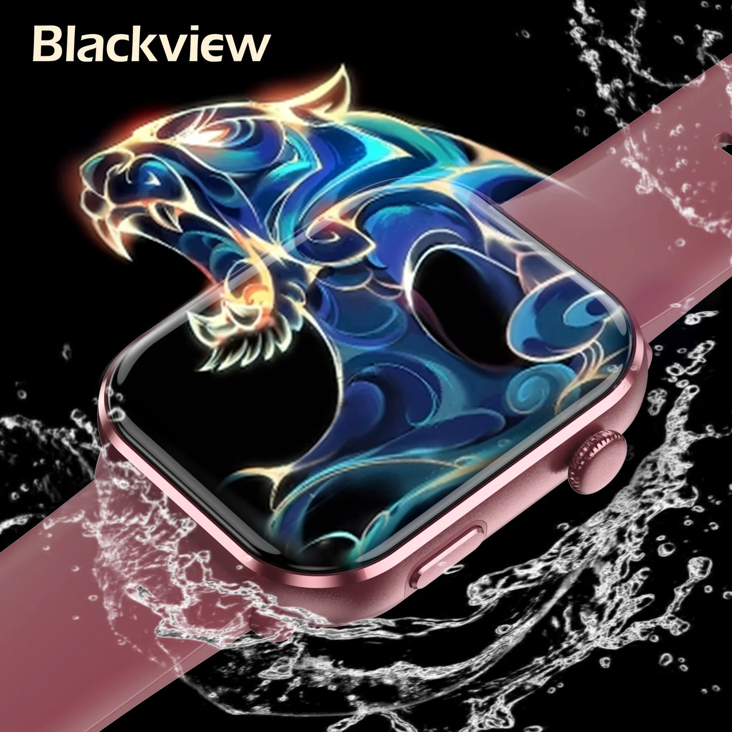Blackview R60 Smartwatch - 196 AMOLED Fitness Watch with Bluetooth Call  Health Monitoring - ZOOMNSTORE