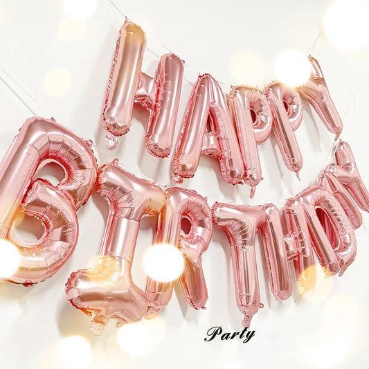 Blue Foil Balloon - Birthday Anniversary Baby Shower Gender Reveal Party Supplies - ZOOMNSTORE