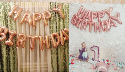 Blue Foil Balloon - Birthday Anniversary Baby Shower Gender Reveal Party Supplies - ZOOMNSTORE