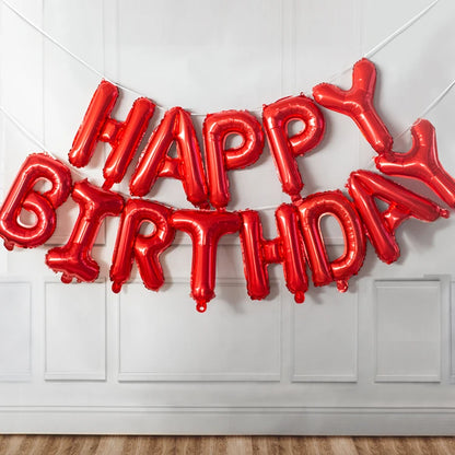 Blue Foil Balloon - Birthday Anniversary Baby Shower Gender Reveal Party Supplies - ZOOMNSTORE