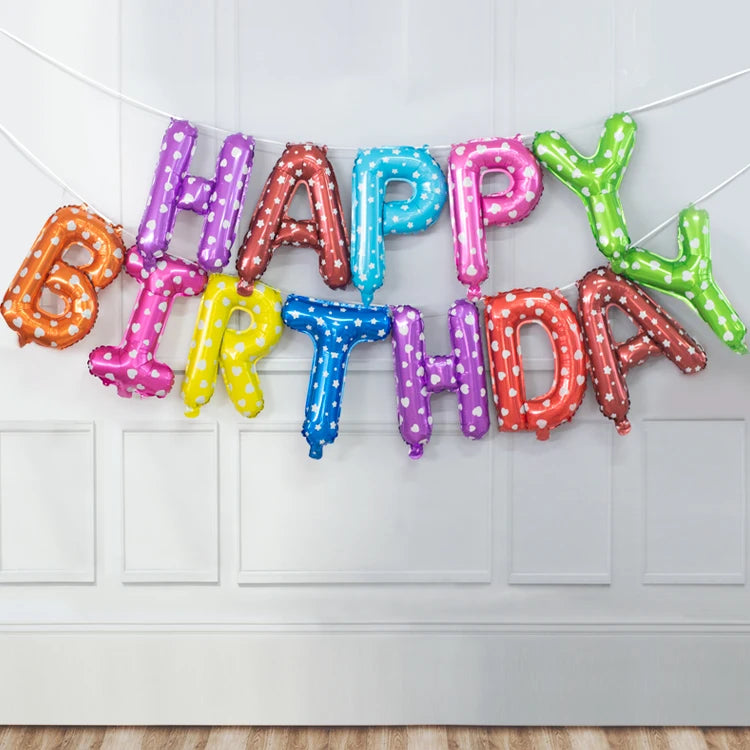 Blue Foil Balloon - Birthday Anniversary Baby Shower Gender Reveal Party Supplies - ZOOMNSTORE