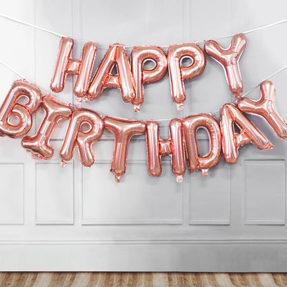 Blue Foil Balloon - Birthday Anniversary Baby Shower Gender Reveal Party Supplies - ZOOMNSTORE