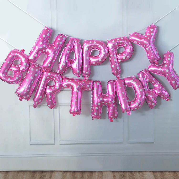 Blue Foil Balloon - Birthday Anniversary Baby Shower Gender Reveal Party Supplies - ZOOMNSTORE
