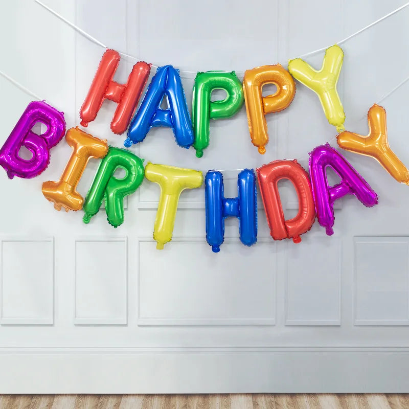 Blue Foil Balloon - Birthday Anniversary Baby Shower Gender Reveal Party Supplies - ZOOMNSTORE