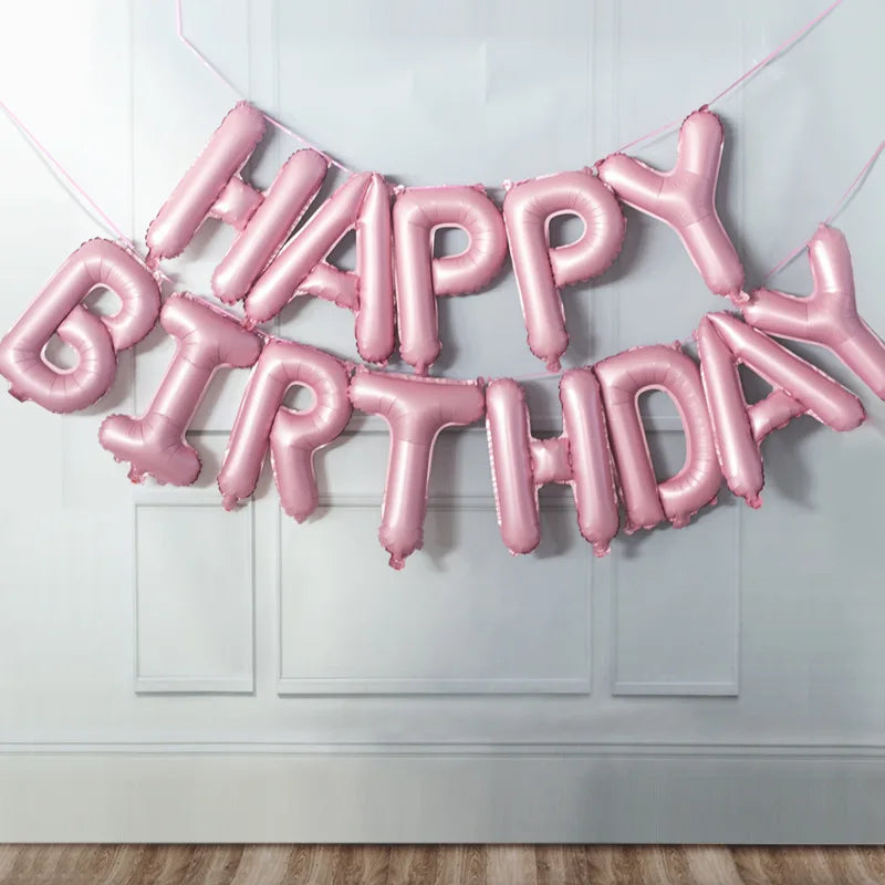 Blue Foil Balloon - Birthday Anniversary Baby Shower Gender Reveal Party Supplies - ZOOMNSTORE