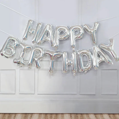 Blue Foil Balloon - Birthday Anniversary Baby Shower Gender Reveal Party Supplies - ZOOMNSTORE