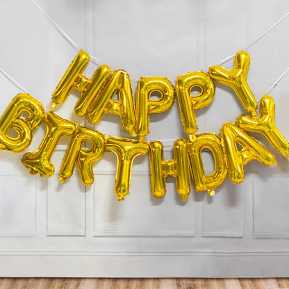 Blue Foil Balloon - Birthday Anniversary Baby Shower Gender Reveal Party Supplies - ZOOMNSTORE