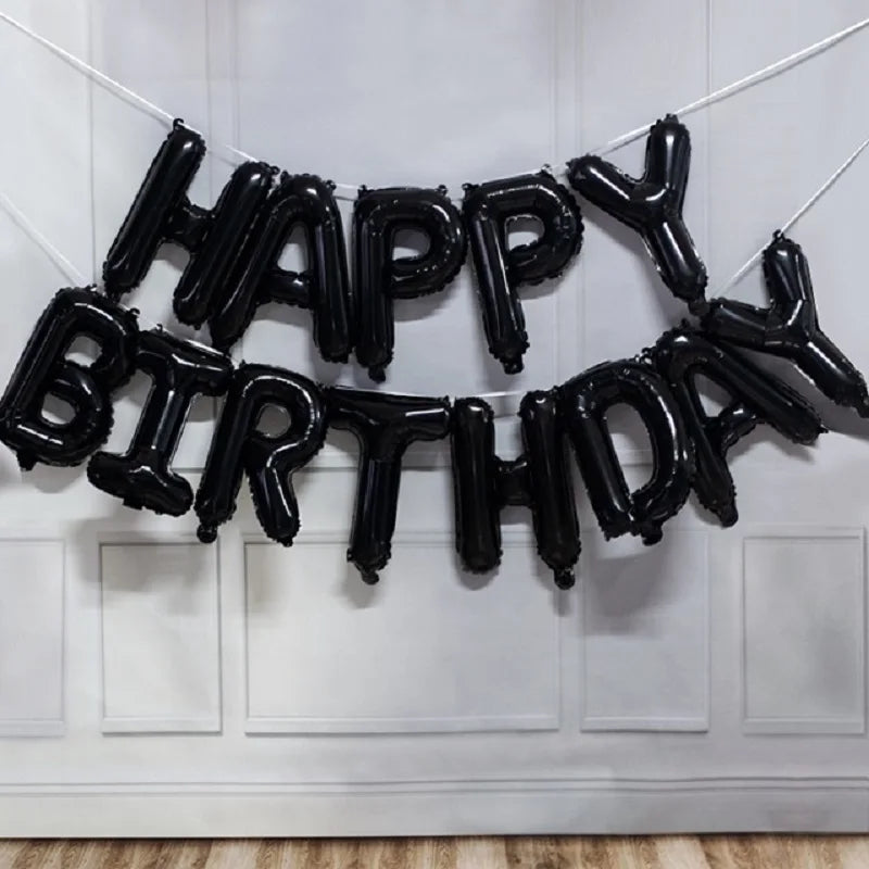 Blue Foil Balloon - Birthday Anniversary Baby Shower Gender Reveal Party Supplies - ZOOMNSTORE