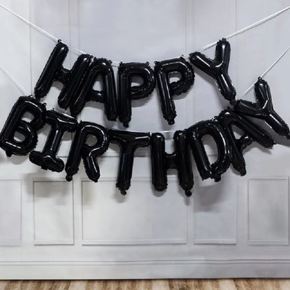 Blue Foil Balloon - Birthday Anniversary Baby Shower Gender Reveal Party Supplies - ZOOMNSTORE