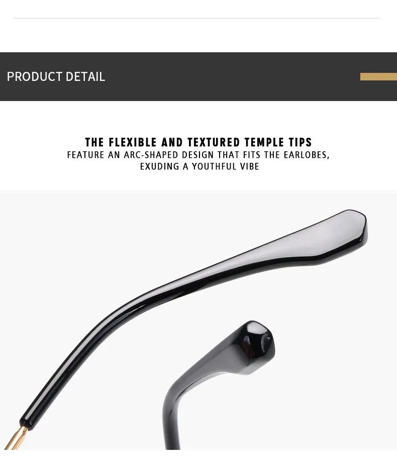 Blue Light Glasses - O-Q CLUB Square Eyeglass Frame with Anti-Reflective Lenses - ZOOMNSTORE
