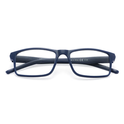 Blue Light Reading Glasses - Lightweight Rectangular Frame Eyeglasses for Men & Women - ZOOMNSTORE
