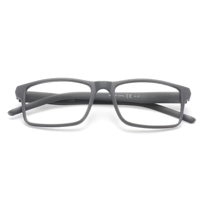 Blue Light Reading Glasses - Lightweight Rectangular Frame Eyeglasses for Men & Women - ZOOMNSTORE