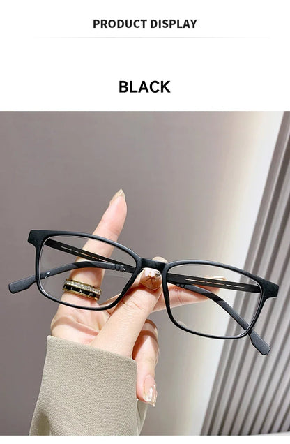 Blue Light Reading Glasses - Unisex Rectangle Frames With Polycarbonate Lenses - ZOOMNSTORE