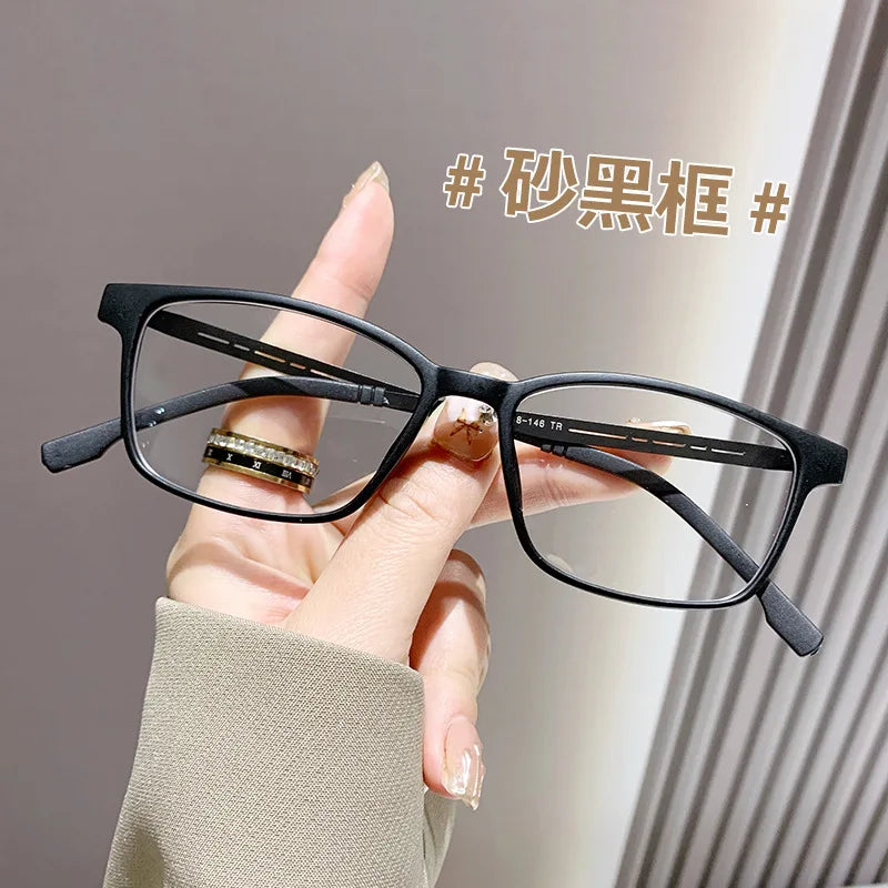 Blue Light Reading Glasses - Unisex Rectangle Frames With Polycarbonate Lenses - ZOOMNSTORE