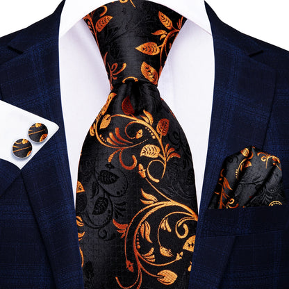 Blue Silk Mens Tie - Formal 100 Silk NeckTie for Weddings and Business - ZOOMNSTORE