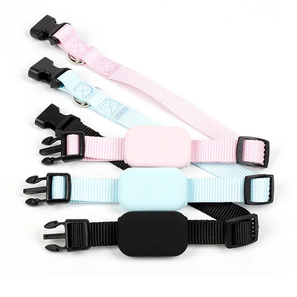 Bluetooth GPS Pet Tracker - Mini Dog GPS Collar with Movement Alert & Remote Locator - ZOOMNSTORE