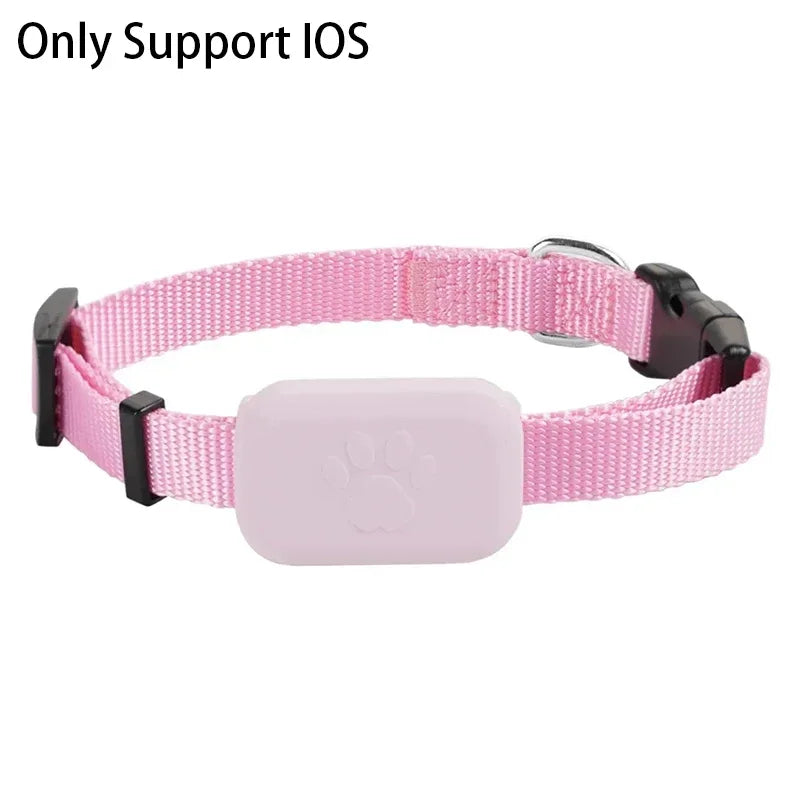 Bluetooth GPS Pet Tracker - Mini Dog GPS Collar with Movement Alert & Remote Locator - ZOOMNSTORE