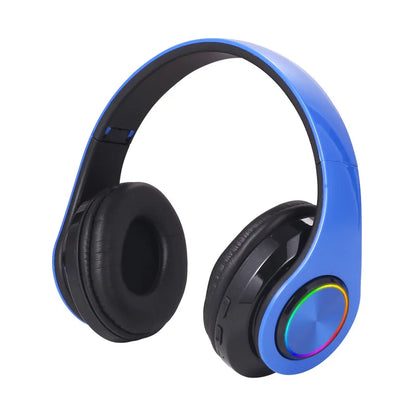 Wireless Bluetooth 50 On-Ear Headphones - Foldable Stereo Gaming Headset with Microphone - ZOOMNSTORE