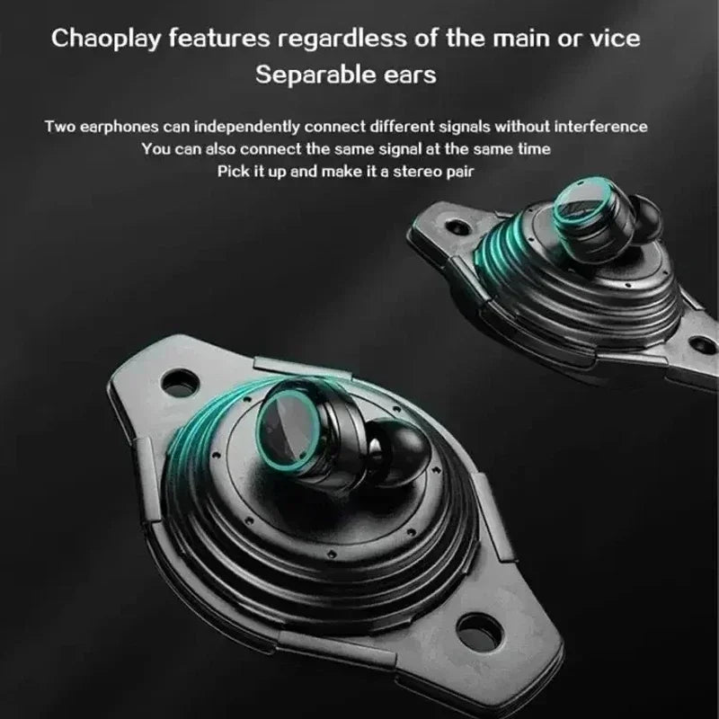 TWS M25 Bluetooth 53 Earbuds - Noise Canceling Wireless Headphones with Mic for Xiaomi - ZOOMNSTORE