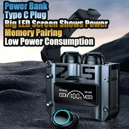 TWS M25 Bluetooth 53 Earbuds - Noise Canceling Wireless Headphones with Mic for Xiaomi - ZOOMNSTORE