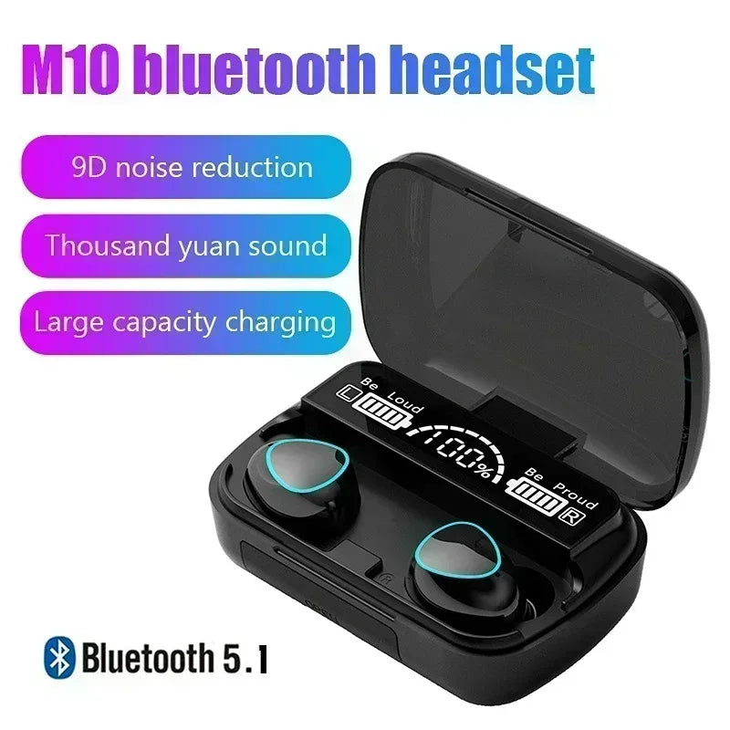 Bluetooth Wireless Earbuds – Waterproof Hi-Fi Stereo Earphones with Active Noise Cancellation - ZOOMNSTORE