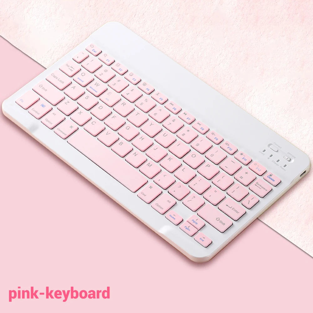 Bluetooth Keyboard and Mouse For iPad Xiaomi Samsung Huawei Phone Tablet Slim Mini Wireless Keyboard For Android IOS Windows - ZOOMNSTORE