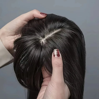 Bob Wig Human Hair – Short Straight Black Lace Front Wig With Bleached Knots - ZOOMNSTORE