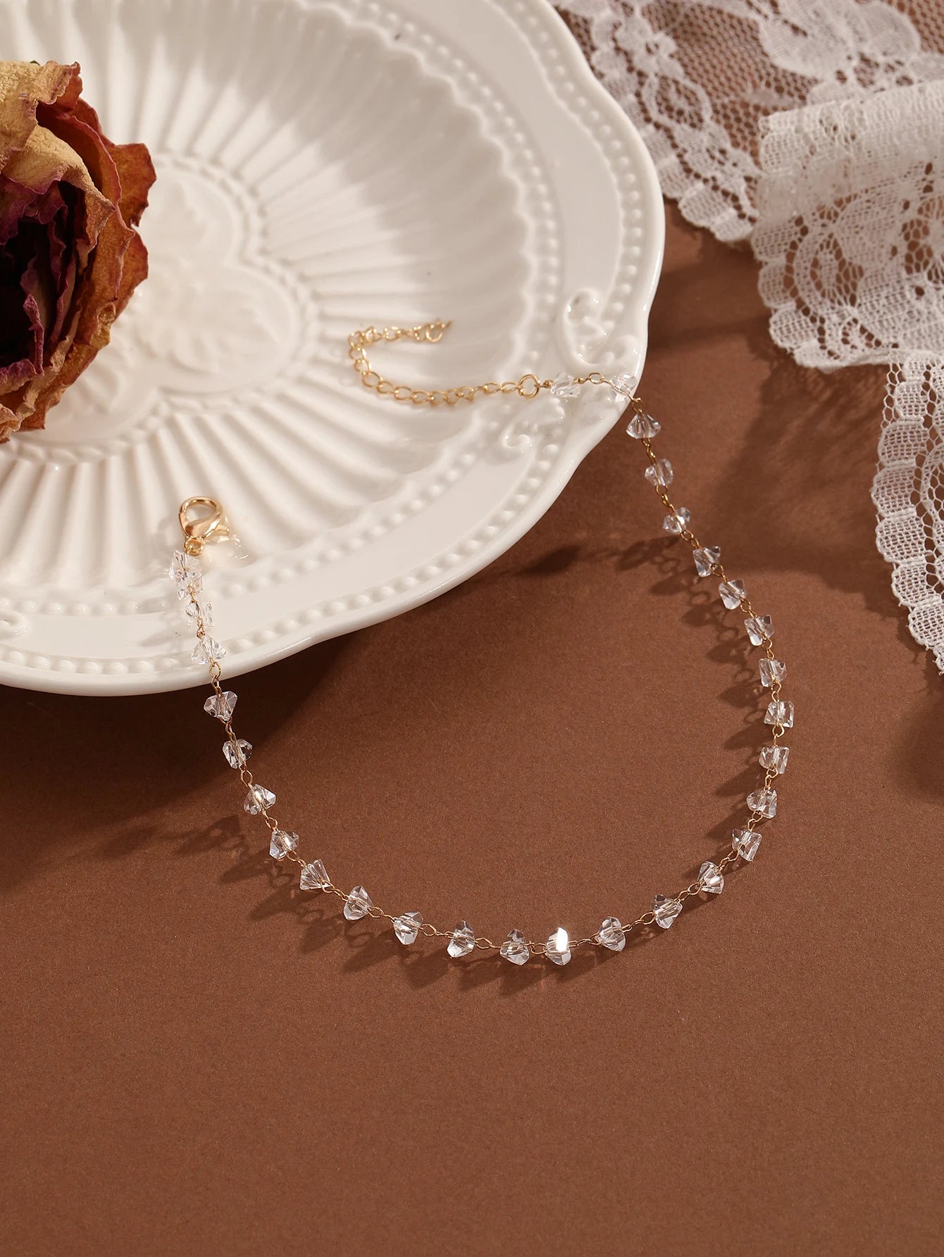 Bohemian Crystal Anklet - Summer Beach Jewelry for Women and Girls - ZOOMNSTORE