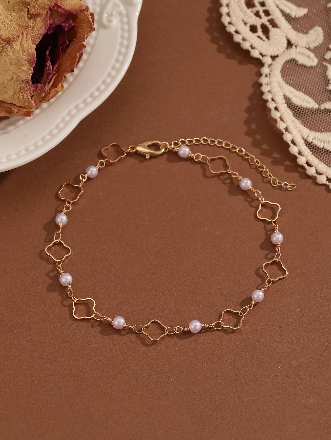 Bohemian Crystal Anklet - Summer Beach Jewelry for Women and Girls - ZOOMNSTORE