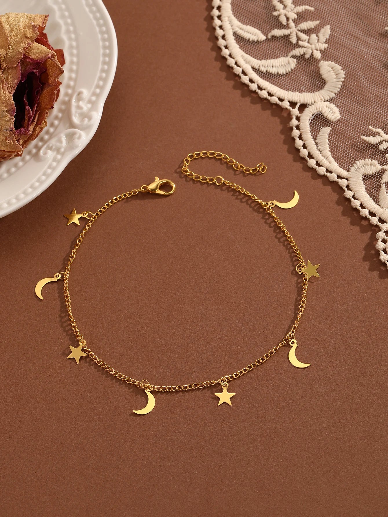 Bohemian Crystal Anklet - Summer Beach Jewelry for Women and Girls - ZOOMNSTORE