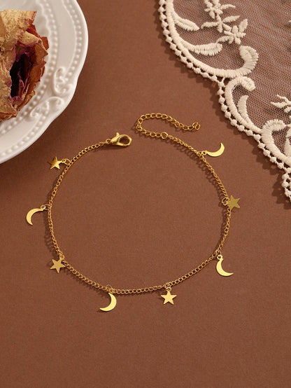 Bohemian Crystal Anklet - Summer Beach Jewelry for Women and Girls - ZOOMNSTORE