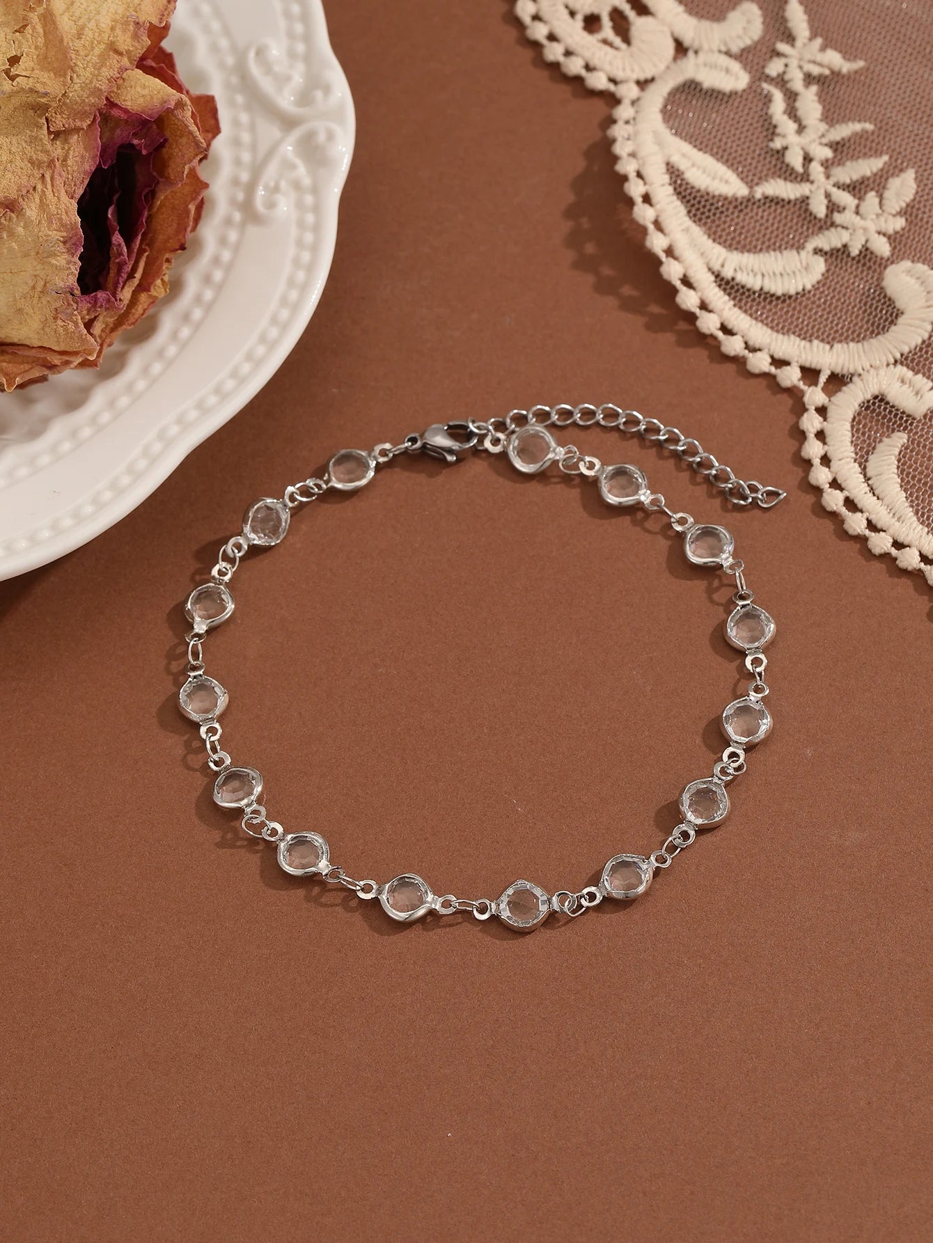 Bohemian Crystal Anklet - Summer Beach Jewelry for Women and Girls - ZOOMNSTORE