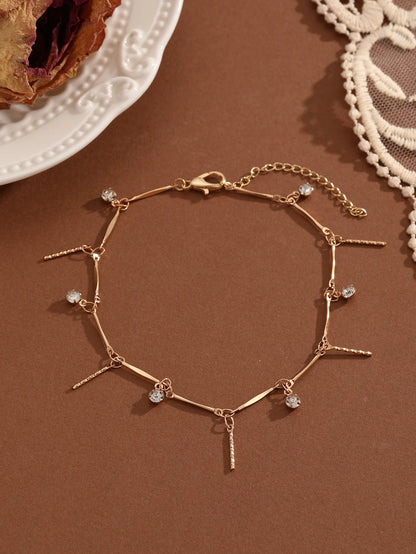 Bohemian Crystal Anklet - Summer Beach Jewelry for Women and Girls - ZOOMNSTORE