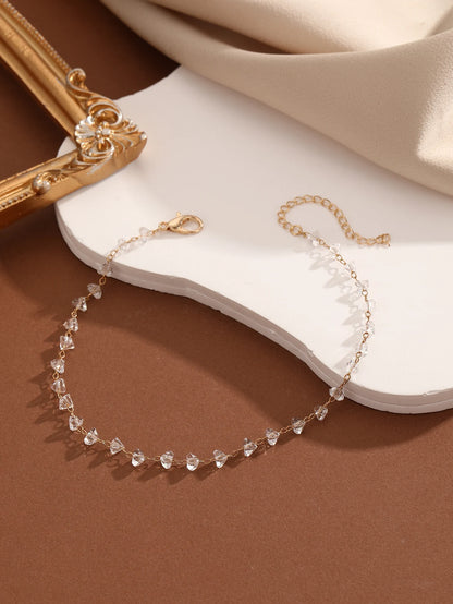 Bohemian Crystal Anklet - Summer Beach Jewelry for Women and Girls - ZOOMNSTORE