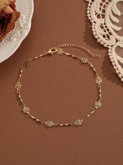 Bohemian Crystal Anklet - Summer Beach Jewelry for Women and Girls - ZOOMNSTORE