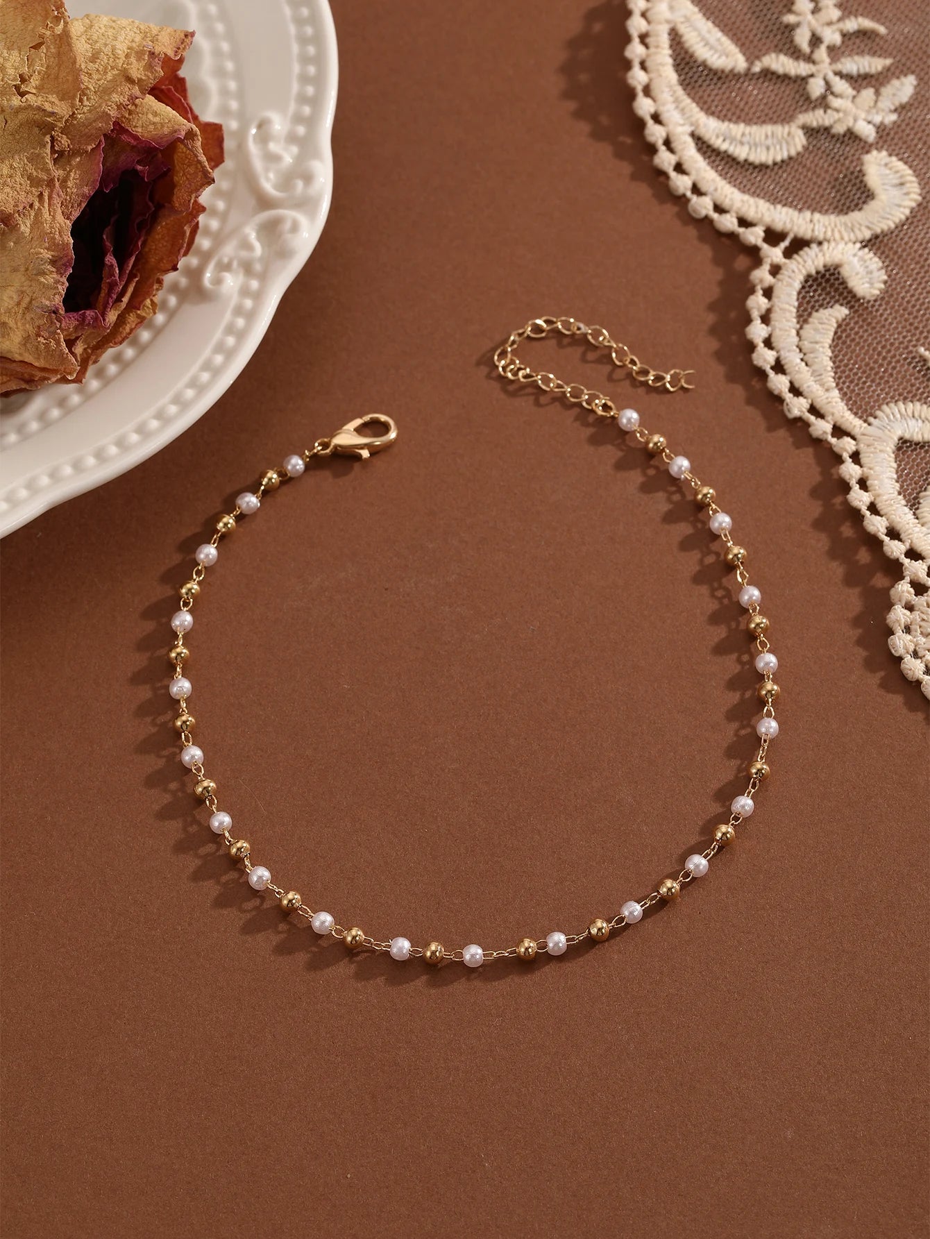 Bohemian Crystal Anklet - Summer Beach Jewelry for Women and Girls - ZOOMNSTORE