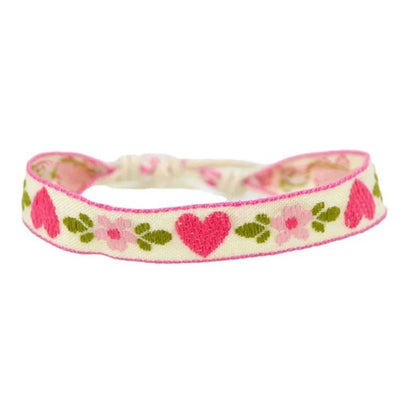 Boho Strawberry Flower Bracelet - Handmade Kids Friendship Wristband - ZOOMNSTORE